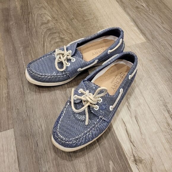 🌸𝅺sperry women's moccasin style size 5.5 - Picture 1 of 6